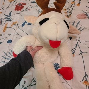 Christmas Lamb Chop Dog Toy